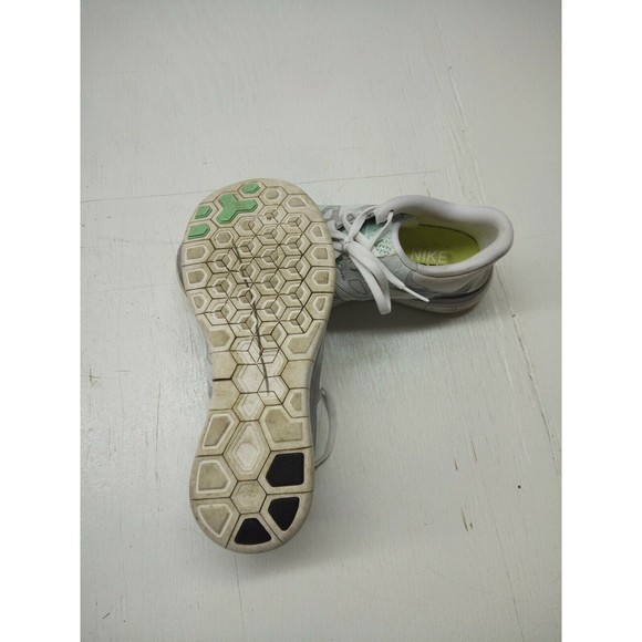 Nike Free 4.0 V4 Running Shoes, 642200-130, White/Grey/Mint, Womens US 9 VGC - Picture 5 of 5